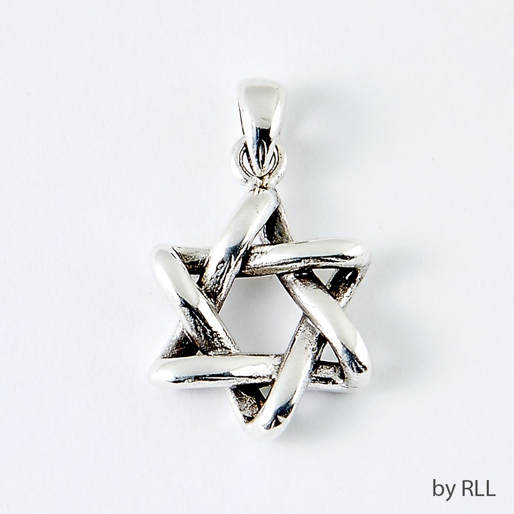 Sterling Pendant Star of David Design The Judaica Place